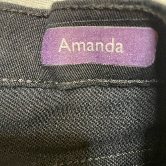 Gloria Vanderbilt size 10 black Amanda straight leg jeans - Picture 8 of 15